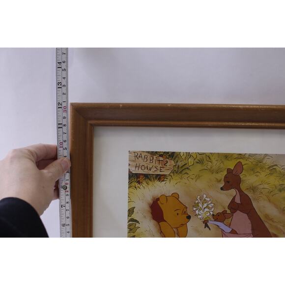 Roo Has A Little Surprise For You, Print, Framed, Glass Cover, Pooh Stuck at - Picture 4 of 4